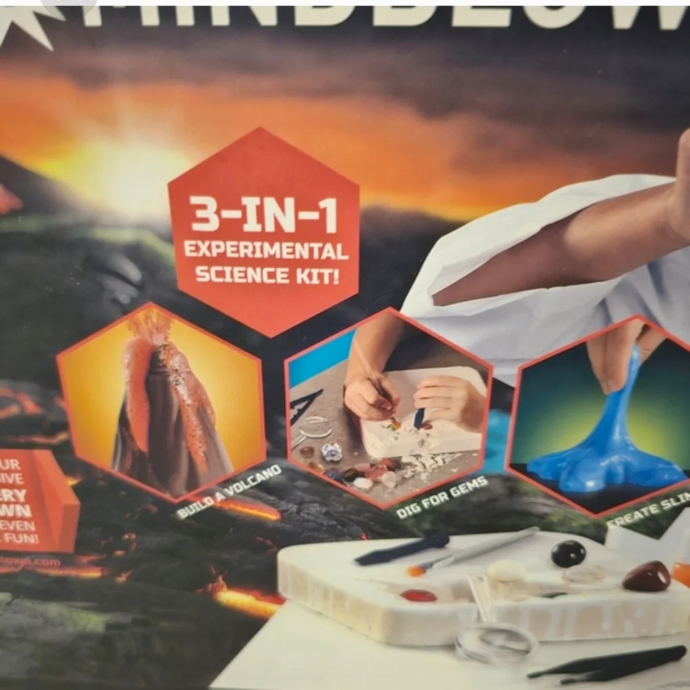 Discovery Mindblown The Ultimate Science Kit 17 Pc Experiment Set
